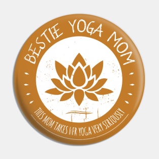 Bestie Yoga Mom, Hot yoga Pin