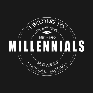 millennial 1981-1996 T-Shirt