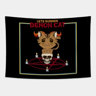 Caring for your Demon cat Tapestry