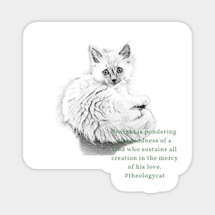 #theologycat goodness of God Magnet