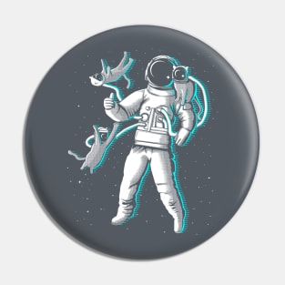 Intergalactic Cat Fancy - Blue Pin