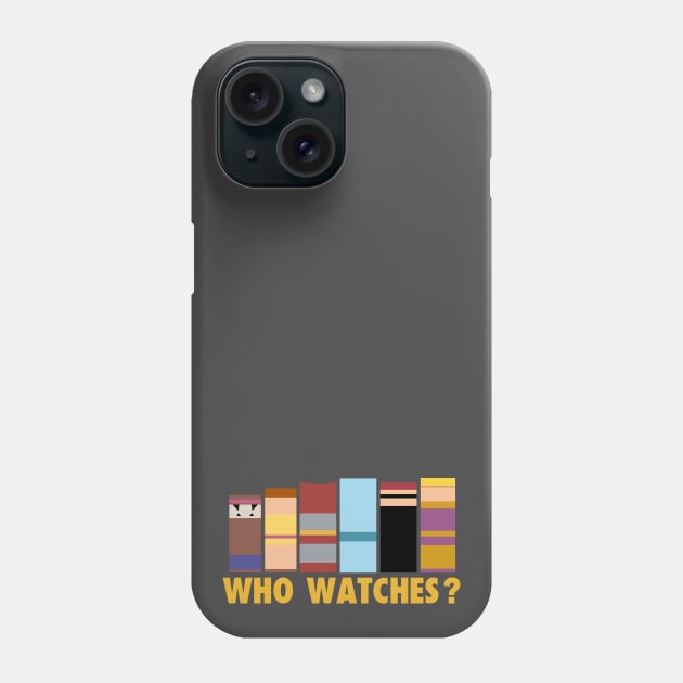 A Watchful HeroStack! (with text) Phone Case by Ingeneri