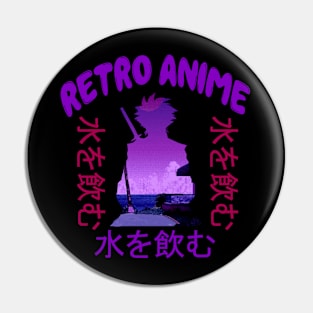 90s Anime - Rare Japanese Vaporwave Aesthetic Pin