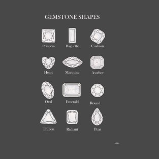 Gemstone shapes T-Shirt