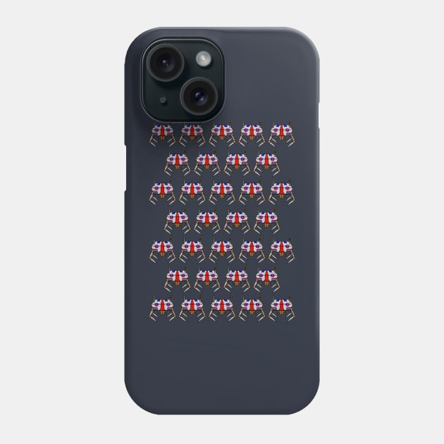 Bot, Bots, Everywhere: Attack of the Bots! Phone Case by AzureLionProductions