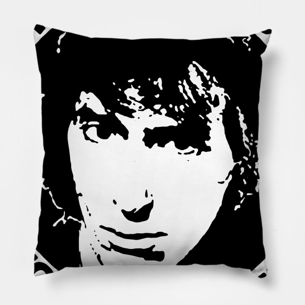 JOHNNY THUNDERS FOR PRESIDENT Pillow by TheCosmicTradingPost