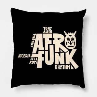 Afro Funk Music Pillow