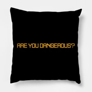 Are You Dangerous? Pillow