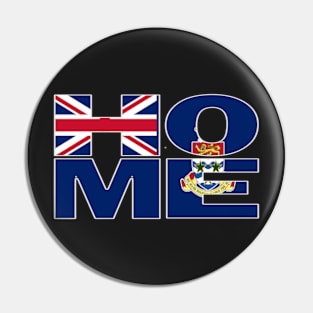 Cayman Islands Collections Flag Spelling HOME - Soca Mode Pin