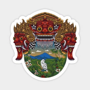 The Island of Gods Magnet