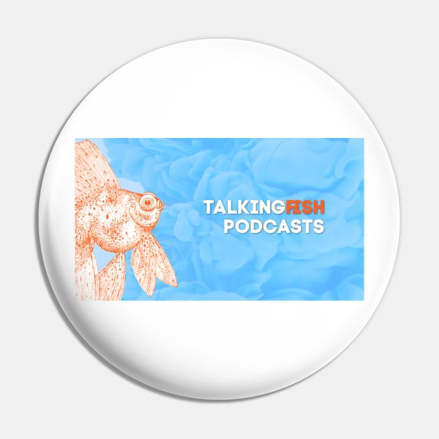 Fish logo long Pin by TalkingFishPodcasts