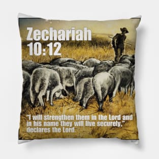 Zechariah 10:12 Pillow