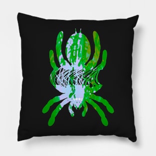 Tarantula Silhouette V72 (Tie Dye) Pillow