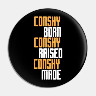 Born Made Raised Pin