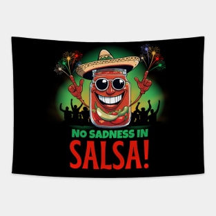 No Sadness In Salsa! Tapestry