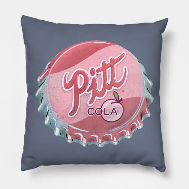 Pitt cap (vers.2) Vintage Pillow by MunkeeWear