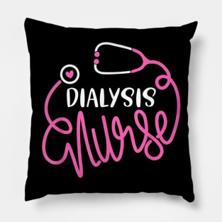 Dialysis Nurse Gift Shirt Pillow