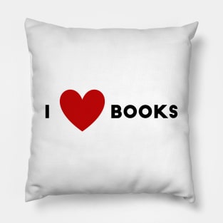 I Heart Books Pillow