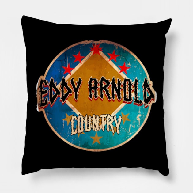 Eddy Arnold Pillow by Kokogemedia Apparelshop