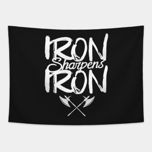 Iron Sharpens Iron Tapestry