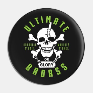 Death or Glory Pin