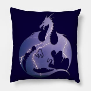 Storm Dragon Pillow