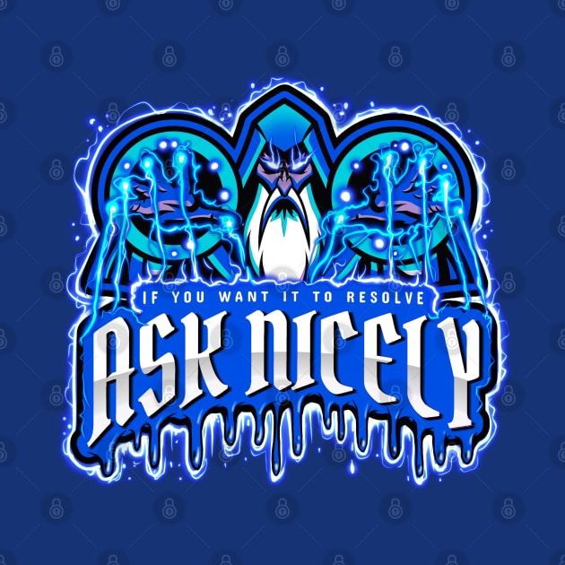 Ask Nicely Wizard Electric by Shawnsonart