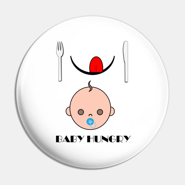 Baby Hungry Pin by 9teen