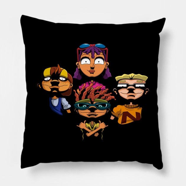 Bohemian Power Pillow by Angel_Rotten