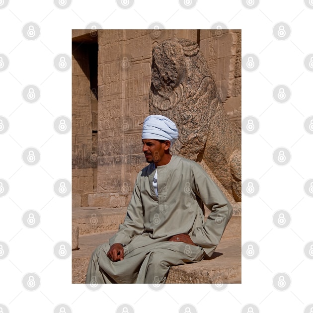 Egypt. Temple of Philae. Guard. by vadim19