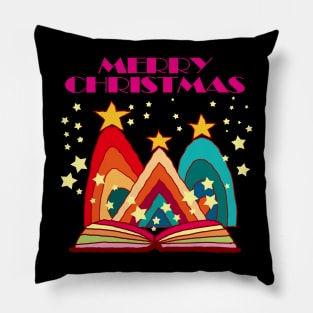 Christmas Books Pillow