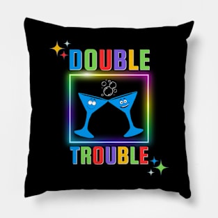 Double Trouble Pillow