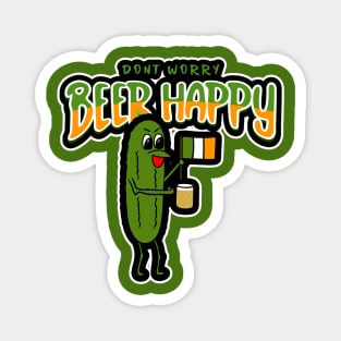 ST PATRICKS Day Dill Pickle Pun Magnet