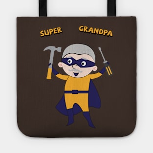 Super grandpa1 Tote