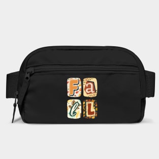 Layered Fall Typography T-Shirt - Vintage Autumn Harvest Graphic Tee Bag