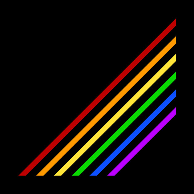 Rainbow Stripes - Rainbow - Phone Case
