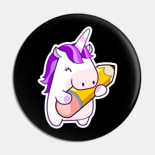 Back to School Unicorn Pin