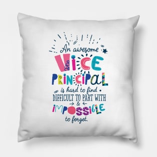 An Awesome Vice Principal Gift Idea - Impossible to forget Pillow