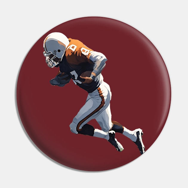 Gridiron Football Player Pin by ArtShare