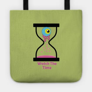 Hour Glass | Eye | Abstract Time Artwork Tote