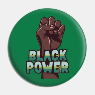 Black Power Fist Pin