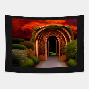 The Arch to the Secret Garden of Autumn Tapestry