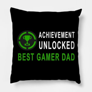 Achievement Unlocked - Best Dad Pillow