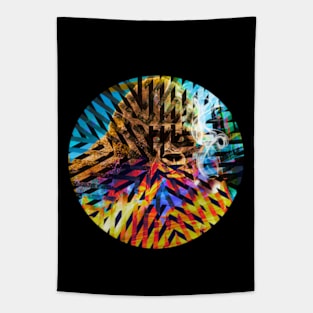 Harambe Rainbow Tapestry