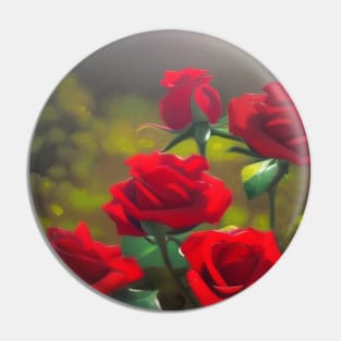 Ethereal Blooms: A Serenade of Roses Pin