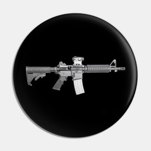 M16 - Fully Automatic Assault Rifle - AR15 Pin