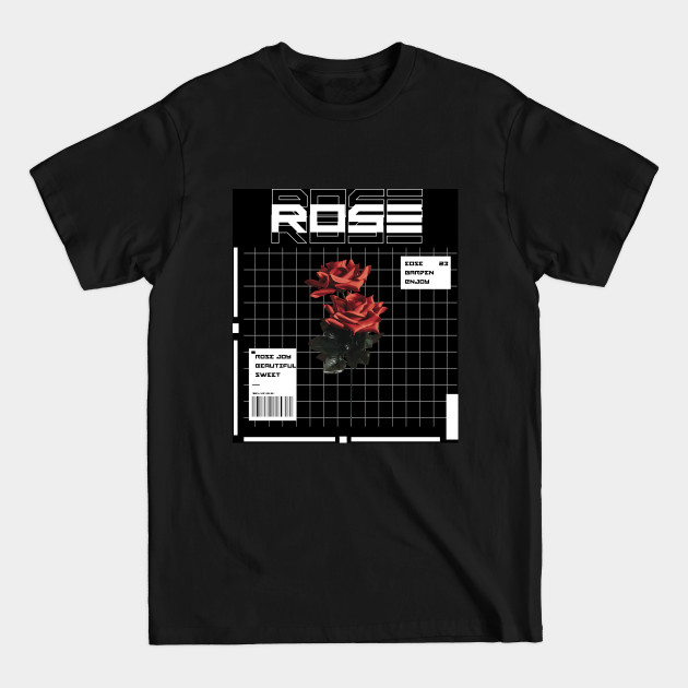 Discover futuristic rose streetwear - Cyberpunk - T-Shirt