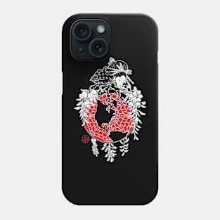 Japanese Spider with Geisha face Phone Case