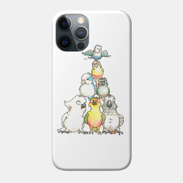 Bird Pile - Birds - Phone Case