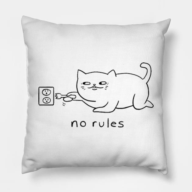 No Rule Pillow by Tokyo